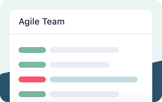 <h5>Easily implement Agile workflows</h5>